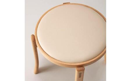 旭川家具 カンディハウス ルントオム スツール（座張） 北海道タモNF／RK-NL