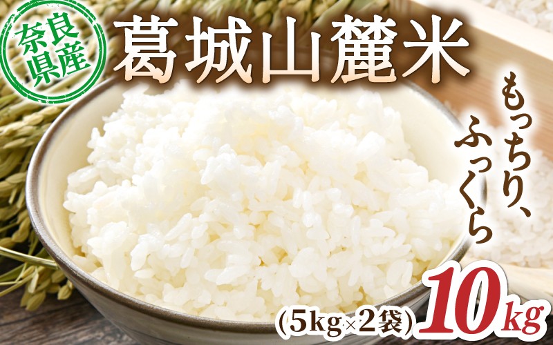 
            先行予約 葛城山麓米 ヒノヒカリ（白米）計10kg [ 5kg×2袋 ] 令和7年産 【2025年10月下旬～順次発送】／ スマイル葛城農業 精米 ごはん お米 米 おいしい ふっくら 農家直送 奈良県 葛城市【smlk013】
          