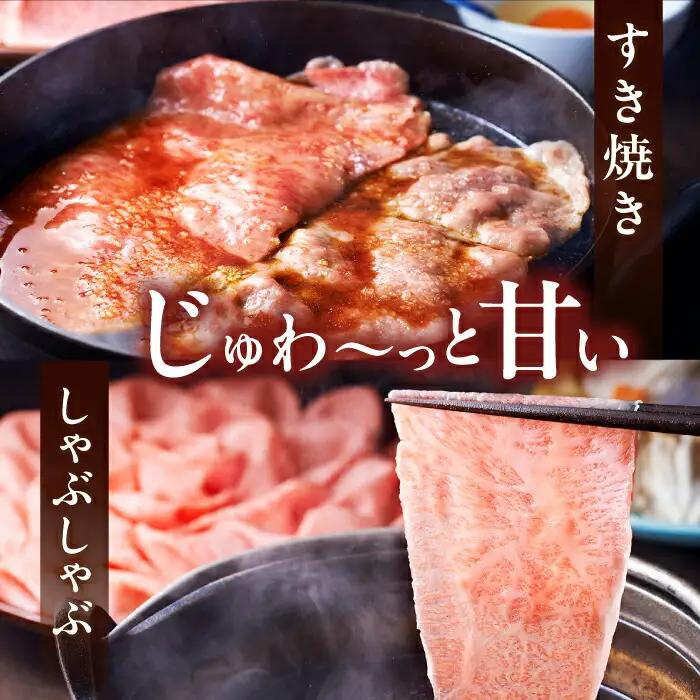 【全2回定期便】博多和牛 肩ロース 薄切り 500g VBK133 薄切り 定期