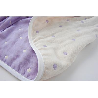 ふるさと納税 忠岡町 ガーゼケット140×200 (水玉Pa) |  | 02