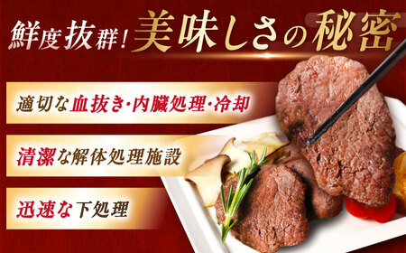 鹿肉ステーキ肉 120g×6枚 / 恵那市 / 弘法屋 [AUEA001] 鹿肉