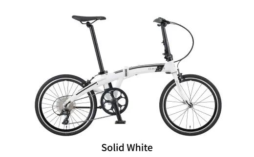 【 Solid White 】 DAHON International フォールディングバイク Airspeed D9 20インチ 自転車 クロスバイク 通勤 通学 日常使い サイクリング 軽量アルミ