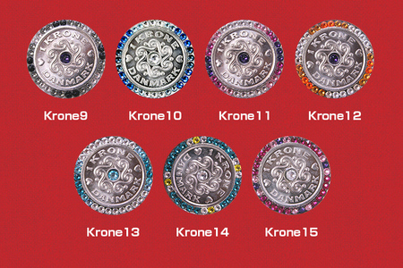 クローネネックレス 彫刻 ハンドメイド 贈り物 手製 送料無料 スワロフスキー