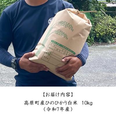 ふるさと納税 高原町 【令和7年産 新米】宮崎県高原町産ひのひかり白米10kg TF856 |  | 03