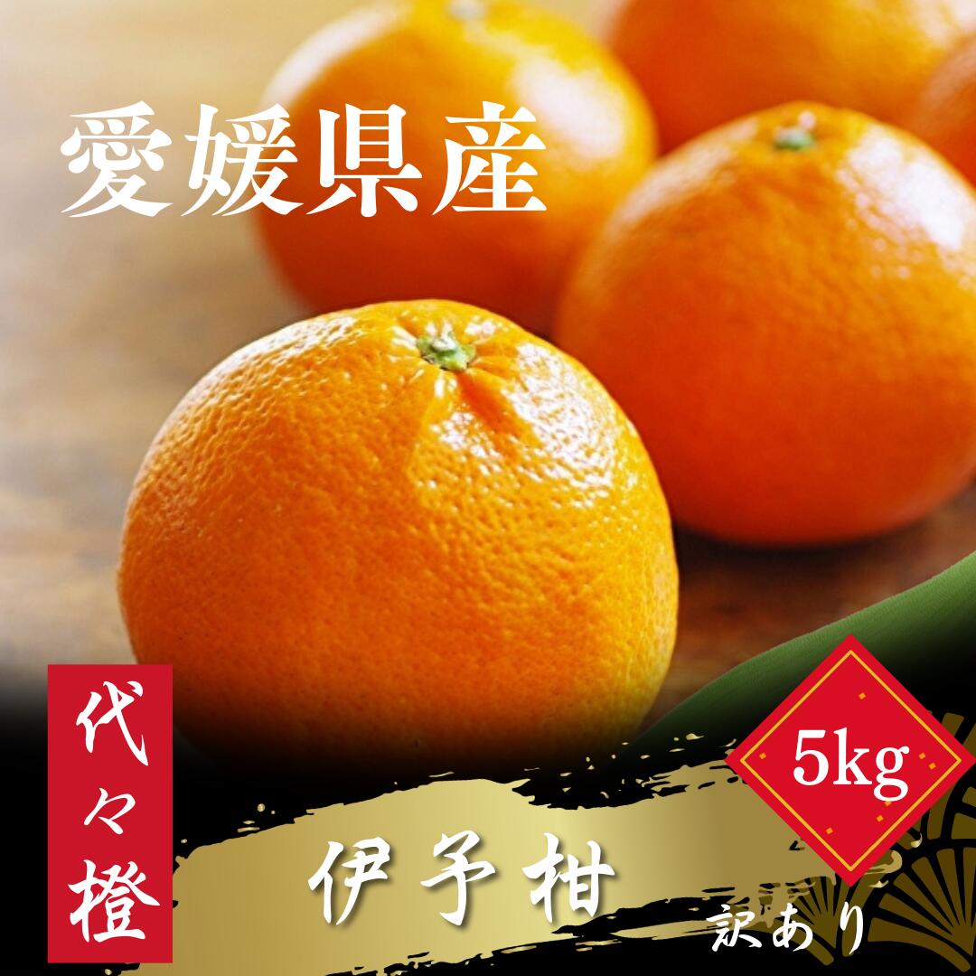 【ふるさと納税】【ジューシー果肉がいい香り♪】【訳あり】伊予柑 5kg【C83-47】_【1625114】 YWTW047