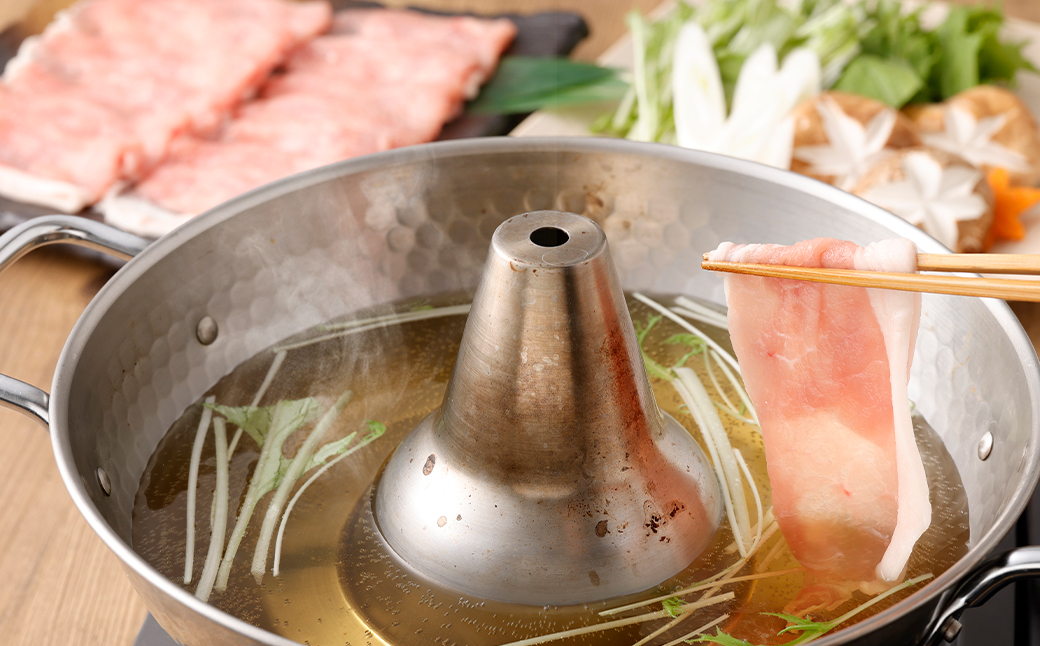 JAPAN X5種スライスセット1.8kg 【真空パック・ロース・肩ロース・バラ・モモ・小間】　【04301-0543】