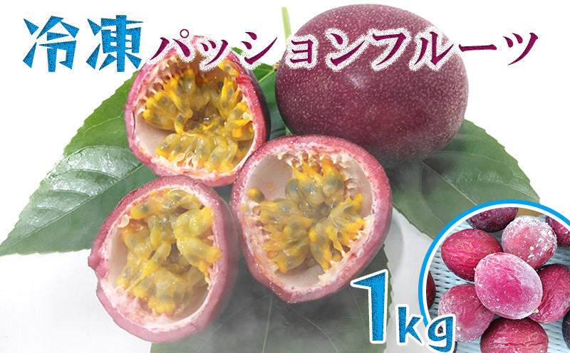 
冷凍パッションフルーツ　約1kg
