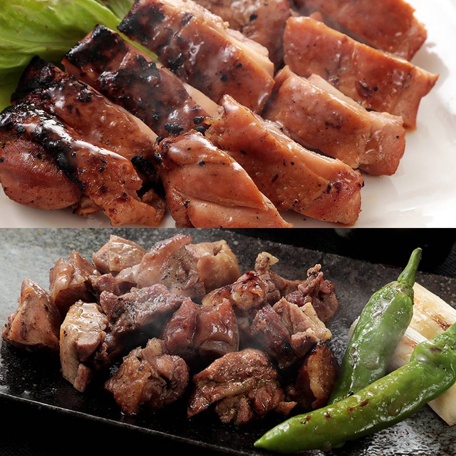 ＜炭火焼き鳥の店ういち＞「鳥の蒲焼」&「親鳥の塩焼き」各2パック