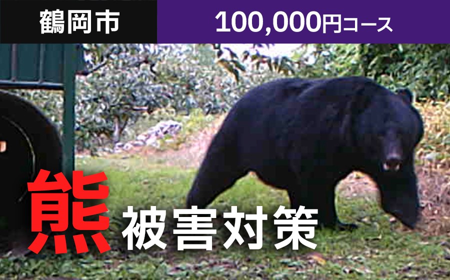 
                  【返礼品なし】熊被害対策支援(鶴岡市)　寄附額100,000円コース
                