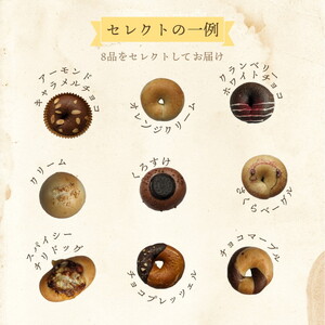 【4回定期便】ベーグル 天然酵母 無添加 京都亀岡 かめまるベーグル10個セット ×4回＜ベーグルショップCocoroPan＞天然白神こだま酵母使用《もちもち しっとり 国産小麦 個包装 3ヶ月に1回