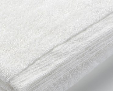 アメリカ産 超長綿 ふわふわ バスタオル 1枚 ホワイト色 [1325]