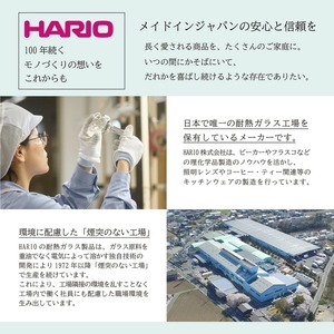 HARIO スタッキング 耐熱ガラス コンテナ･スクエア 4個セット［HKOZ-5004-OW］｜ハリオ 耐熱 ガラス 食器 器 保存容器 キッチン キッチン用品 日本製 おしゃれ かわいい  グラタ