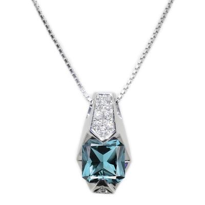 ふるさと納税 京都市 【京セラ】クレサンベール〈アレキサンドライト・天然ダイヤモンド〉ペンダント(ジュエリー)