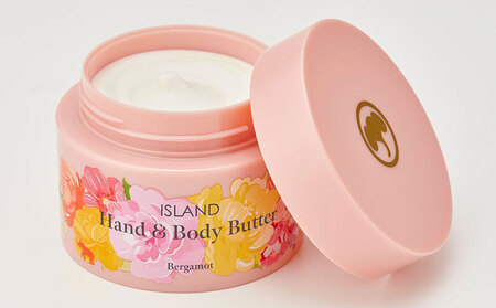 ハンド ＆ ボディ バター ベルガモット 50g アイランドコスメティックス 濃厚 保湿 天然精油 国内製造 埼玉県 羽生市