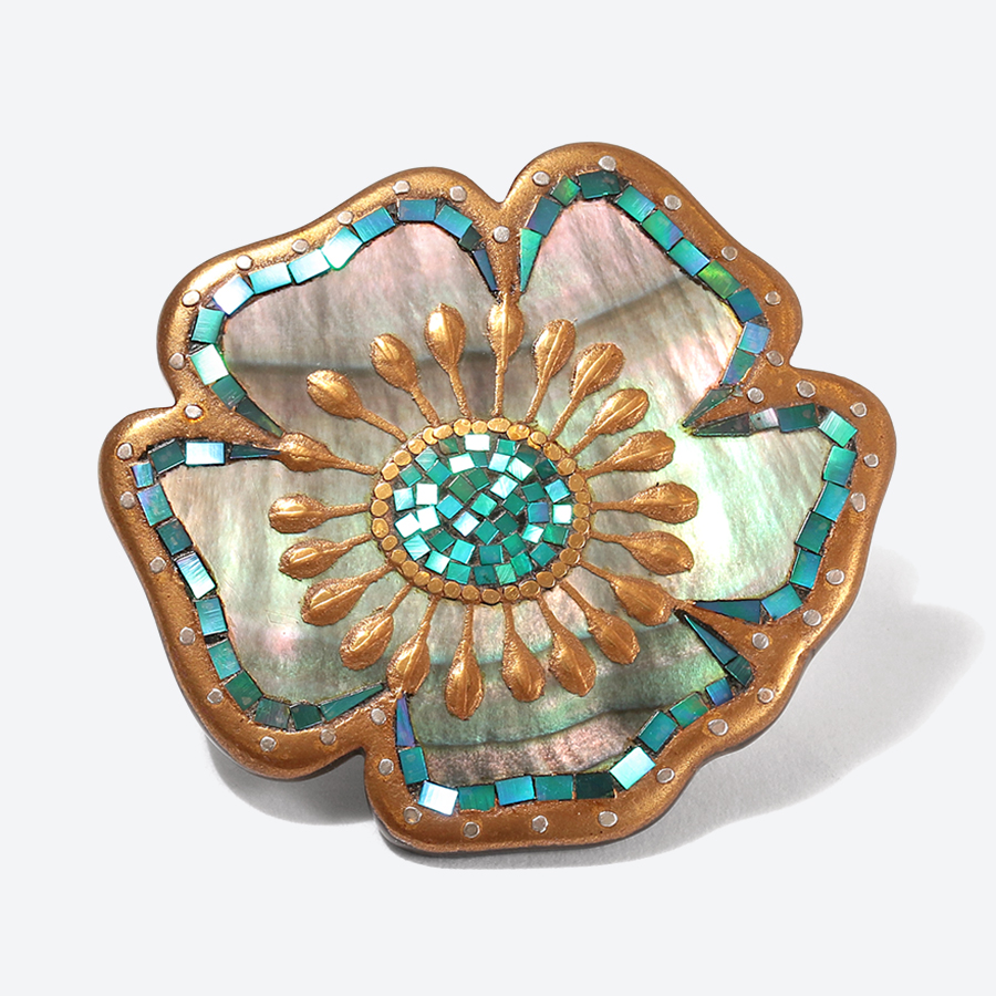 ＜Classic Ko＞Poppy brooch