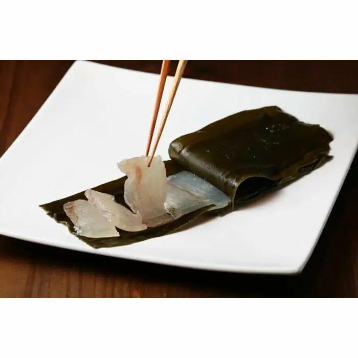 天然平目の昆布締めと間八の塩たたきの詰め合わせ