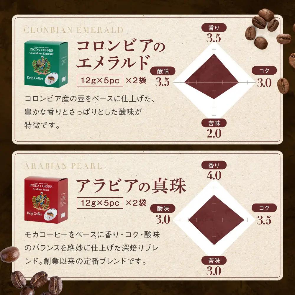 【イノダコーヒ】ドリップコーヒー６袋詰合せ｜京都 珈琲 人気ブランド ドリップ