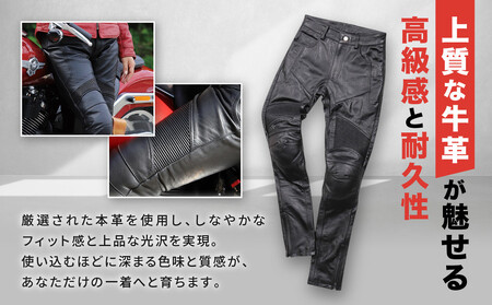 【デグナー】レディースレザースキニーパンツ Mサイズ｜京都 バイクギア 人気ブランド バイク