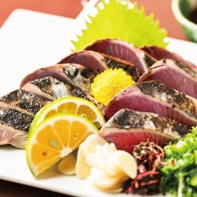 ふるさと納税 四万十市 【5・7・9月の3回】老舗魚屋大将厳選 本格カツオ藁焼きタタキセット『生』約400g約3〜4人前R6 |  | 01