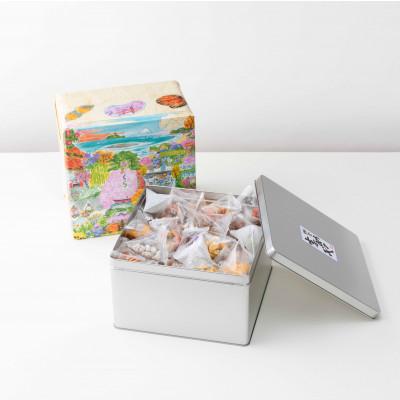 ふるさと納税 茅ヶ崎市 缶入り一口パック豆いろいろ　650g入り