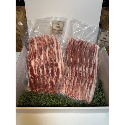 無垢の輝き　豚バラ1kg【サムギョプサル専用】【配送不可地域：離島】