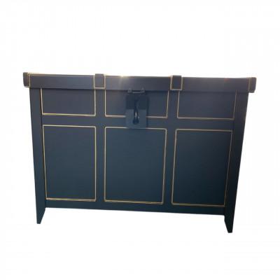 ふるさと納税 みよし市 『焼却炉の鈴木工業』　鉄製　宝箱 |  | 01