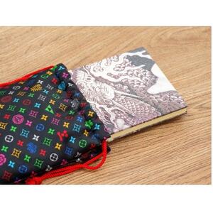 御朱印帳袋(御城印帳袋)　モノグラム柄(ホワイトバージョン)【1629908】