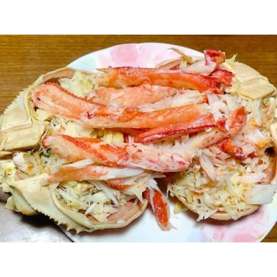 ふるさと納税 岩美町 鳥取網代港【訳あり】浜茹で!松葉ガニ1kgセット【さかなや新鮮組】 |  | 02