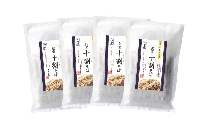こだわり出雲十割そば(雲龍袋) 8食セット | そば 出雲そば 8食セット 島根県雲南市/株式会社出雲たかはし [AIAM002]