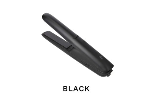 INGRACE Velena mobile iron ブラック｜ へアアイロン コードレス 美容 ポーチ付き 充電式 持ち運び コンパクト 軽い スタイリング 黒