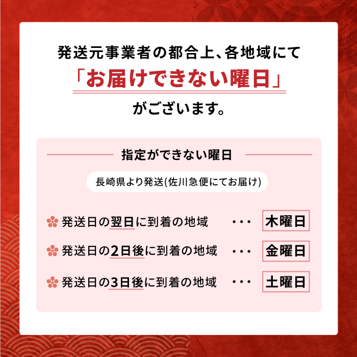 【到着日指定必須】大村寿し 3人前 (4角×3折) セット / 郷土寿し 寿司 郷土料理 長崎県 / 大村市 / 有限会社梅ヶ枝荘[ACZS001]_イメージ5