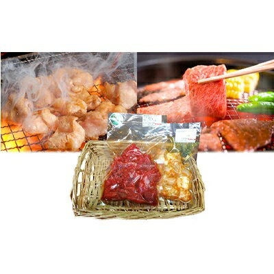【ふるさと納税】田子牛 味付カルビ300g&和牛ホルモン160g　お肉　牛肉　バラ(カルビ)　牛肉/ホルモン