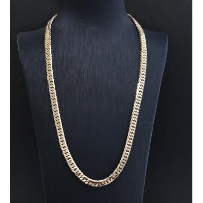 ふるさと納税 山梨市 K18喜平6面Wネックレス100g【長さ60cm・幅7.6mm・厚さ3.0mm】造幣局検定 |  | 02