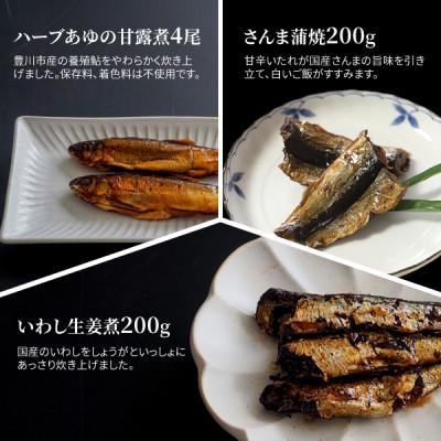 ふるさと納税 豊川市 7品合わせて1.2kg以上! つくだに7品詰め合わせ |  | 01