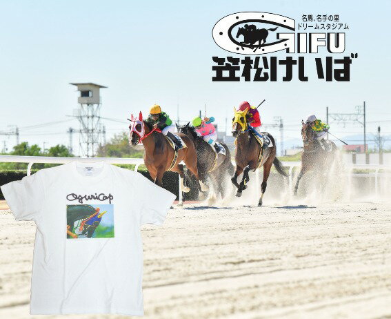 【ふるさと納税】オグリキャップカラー写真Tシャツ ver.5 Lサイズ