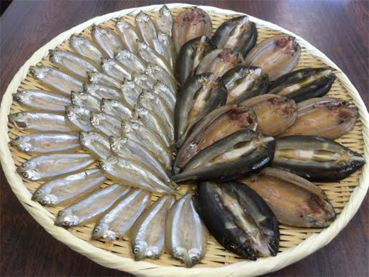 滋賀県産　鮎　琵琶湖産　わかさぎ　一夜干しセット【D007W】