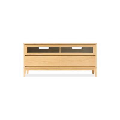 ふるさと納税 旭川市 旭川家具 MUKU工房オリジナル ムク TVボード 120 ナラ_03237