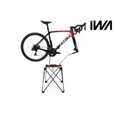 ふるさと納税 岩倉市 スルーアクスル・ディスクブレーキ対応 横置きスタンド+専用作業台 「iWA1 PRO」(赤)