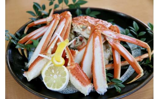 【先行予約】ブランドタグ付き 松葉ガニ（ボイル）1枚（800g以上）【年内配送】《ずわいがに　かに　カニ　蟹》