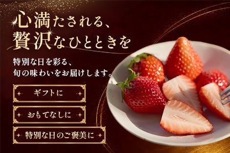 【先行予約 2027年1月中旬以降発送】旬の品種を厳選 至福の完熟いちご 約800g 化粧箱入り【配送不可地域：離島・沖縄県】【1778752】