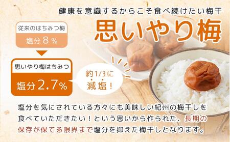 紀州南高梅 塩分約2.7% 特大粒 訳ありつぶれ梅 はちみつ梅 400g×6個 2.4kg 減塩梅干し 紀州梅本舗【特大粒 つぶれ梅 南高梅 ワケあり 梅干し お漬物 和歌山県 白浜町】