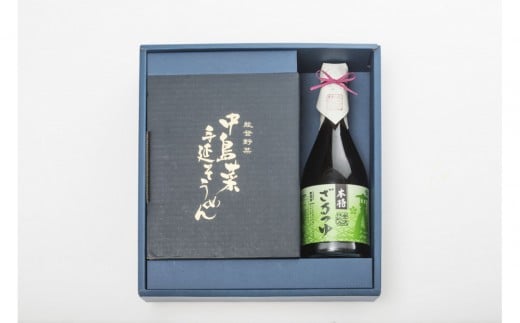 ざるつゆ＆中島菜手延べそうめん10人前セット