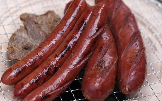えぞシカ肉のソーセージにフランクに焼肉セット