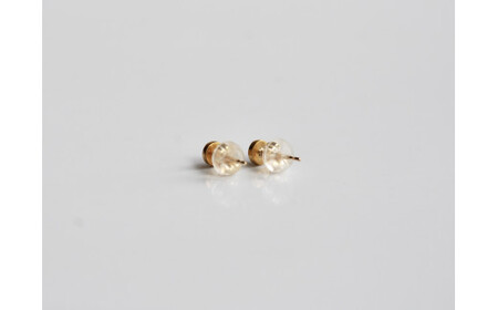 Kenichi Kondo Point pierce red round（七宝ピアス・赤／丸）【七宝 七宝焼き ピアス 装飾 ギフト 作品 手づくり】