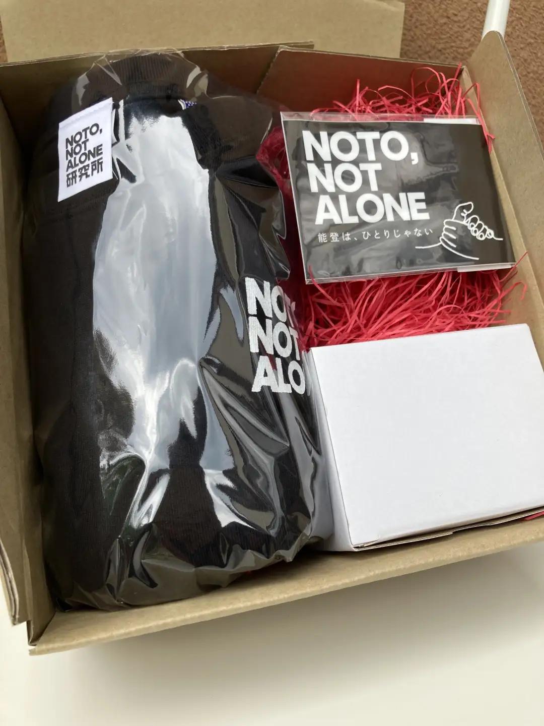NOTO,NOT_ALONE半袖セット黒 M　wa116　半袖 Tシャツ カップ