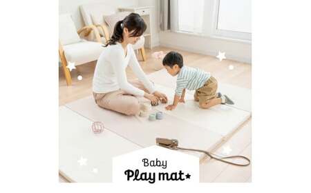 【アイボリー】【ワイドサイズ】ベビープレイマット ベビー マットレス ジョイントマット 日本製 約4cm マットレス 寝具 敷き布団 敷布団 岡山県 倉敷市
