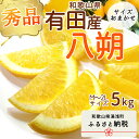 【ふるさと納税】【限定】 【先行予約】和歌山県有田産 八朔 5kg 秀品 (M～2Lサイズおまかせ)