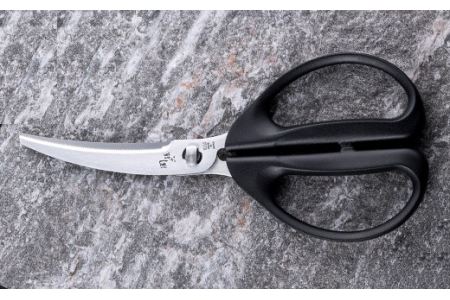 ＜清潔に使えるセパレート仕様＞■関孫六　レギュラーカーブキッチン鋏（ハサミ）◇貝印　（キッチンバサミ・はさみ）