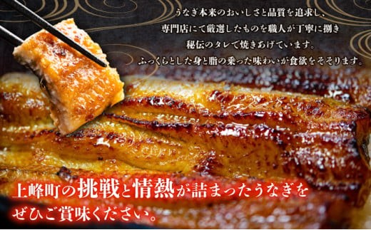 上峰町で育てた自慢のうなぎ！上峰町産うなぎ蒲焼