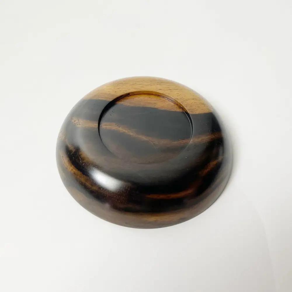 黒柿　豆皿　１枚　（9.5cm）